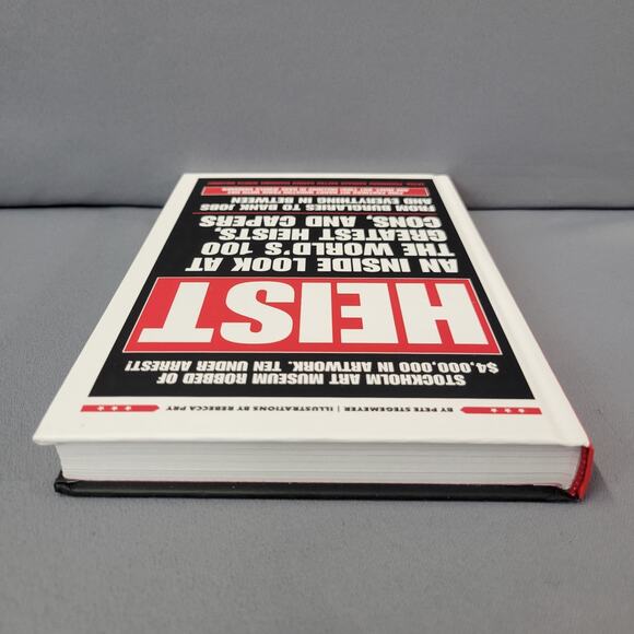 Heist An Inside Look at the Worlds 100 Greatest Heists Cons Caper Book Hardcover - Picture 11 of 14